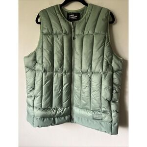 Askov Finlayson Green Puffer Vest Women's Size XL Excellent North MN
